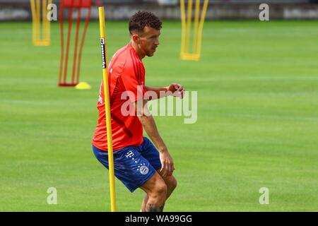 München, Deutschland 17. August 2019: 1. BL-19/20 - FC Bayern München Ausbildung 17.08.2019 Ivan Perisic (FC Bayern München), Förderung/Single Image/| Verwendung weltweit Stockfoto