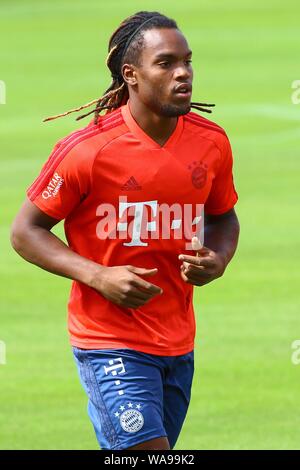 München, Deutschland 17. August 2019: 1. BL-19/20 - FC Bayern München Ausbildung 17.08.2019 Renato Sanches (FC Bayern München), Förderung/Single Image/| Verwendung weltweit Stockfoto