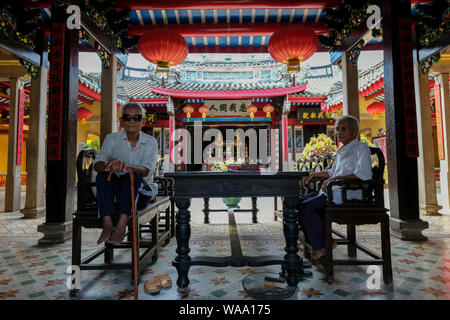 Hoi An, Vietnam - 17. August: Versammlungshalle der Chinesen aus Chaozhou am 17. August 2018 in Hoi An, Vietnam. Stockfoto