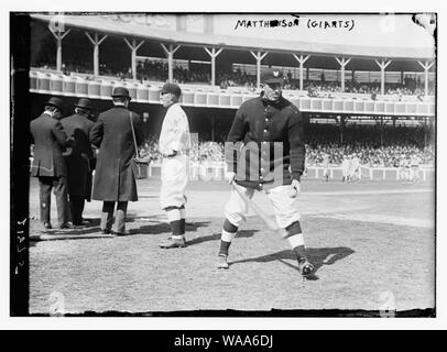 Christy Mathewson, New York, NL (Baseball) Stockfoto