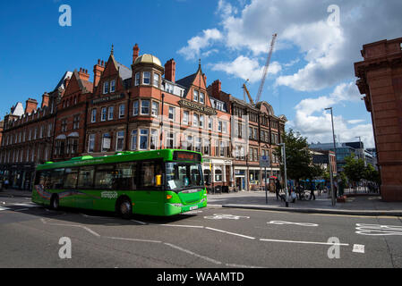 Bentinck Hotel an der Ecke der Carrington Street und der Bahnhof Straße in Nottingham, England, Großbritannien Stockfoto