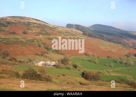 Derbyshire Dales und der Großen Ridge außerhalb Castleton, Derbyshire, Großbritannien Stockfoto