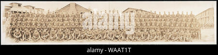 Co.D, 3. Armee composite reg., (Pershing), Kapitän E. G. Herlihy, Kom' g Stockfoto