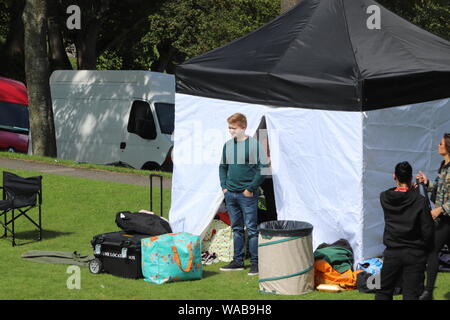 Montag 19. August 2019, Llandudno, Stockfoto