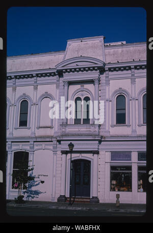 Kommerzielle Gebäude, Winkel 1, 123 F Street, Eureka, Kalifornien Stockfoto