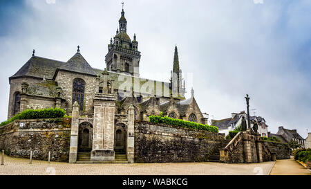 Finistère (29) Saint-Thegonnec. Enclos paroissial de Saint-Thegonnec // Frankreich. Finistère (29) Saint-Thegonnec, ummauerten Pfarrei Stockfoto