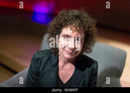 Bild von Chris Stier Manchester Literaturfestival Jeanette Winterson Freitag, 20. Oktober RNCM Konzertsaal Stockfoto