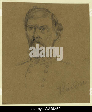 Konföderierte General William Joseph Hardee Stockfoto