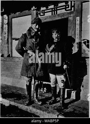 Das Personal officer Schrott - buchen Sie während des Russisch-Japanischen Krieges" (1905) Stockfoto