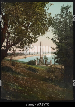 Cooks Landeplatz, Botany Bay, N.S.W. Stockfoto