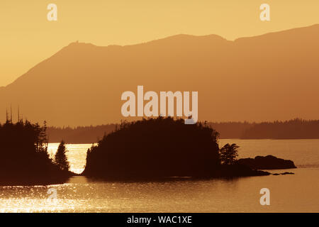 Port Alberni Inlet, Vancouver Island, British Columbia, Kanada Stockfoto