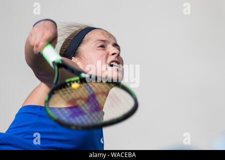 Aegon International 2016, Eastbourne, England - Jelena Ostapenko Lettlands gegen Daria Kasatkina von Russland. Sonntag, 19, Juni, 2016. Foto C Stockfoto