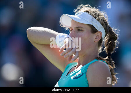 Aegon International 2016, Eastbourne, England - Johanna Konta der GBR in Aktion gegen Lesia Tsurenko (UKR). Dienstag, 21, Juni, 2016. Photo Credit: N Stockfoto