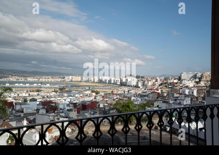 Panorama von Tanger, Marokko Stockfoto