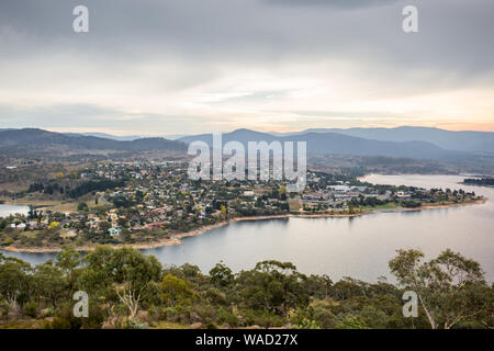 Jindabyne anzeigen Stockfoto