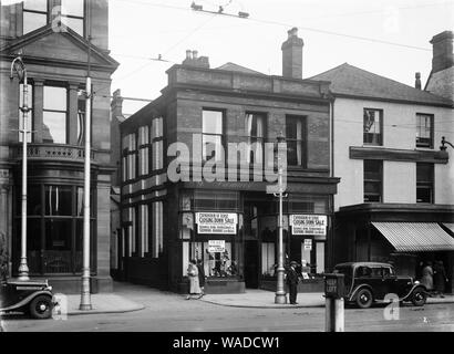 Donegall Square North, Belfast, September 1936 (7/8). Stockfoto