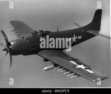 Douglas a-1 Skyraider Stockfoto