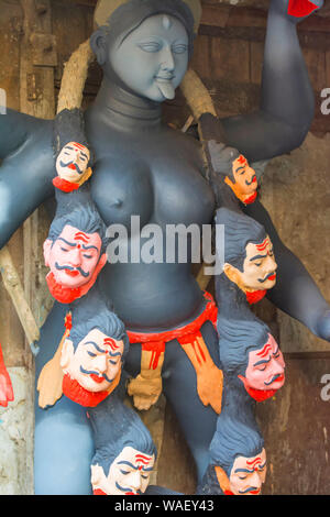 Kumartuli Götzen in Kolkata, Indien Stockfoto