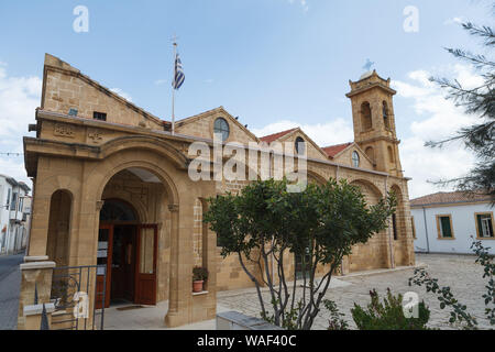 LEFKOSA Nikosia, Zypern - März, 29, 2018: alte griechische Kirche Stockfoto