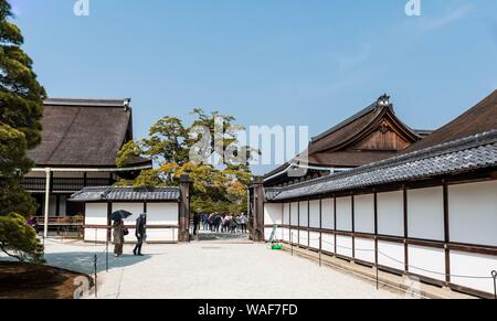 Imperial Palace Gebäude, Kyoto Gyoen, Kyoto, Japan Stockfoto