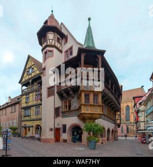 Maison Pfister, historischen Innenstadt, Colmar, Elsass, Frankreich Stockfoto