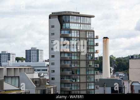 Nottingham eine Entwicklung, vom Dach der Loxley House auf Station Street in Nottingham, England Großbritannien erfasst Stockfoto