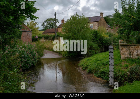 Der Furt an Thirlby, North Yorkshire Stockfoto