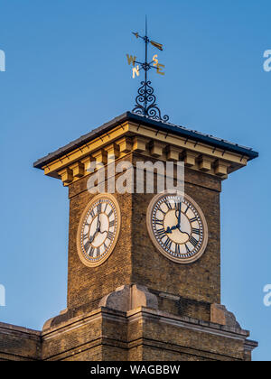 Der Bahnhof Kings Cross, London Stockfoto