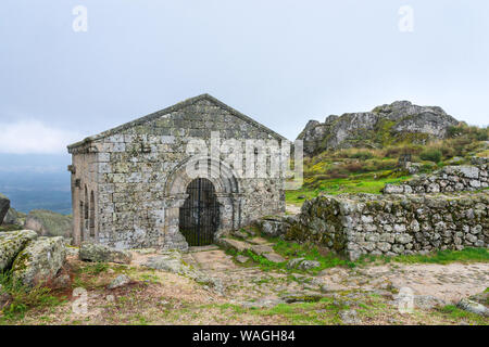 San Miguel Kapelle in Monsanto, Portugal Stockfoto