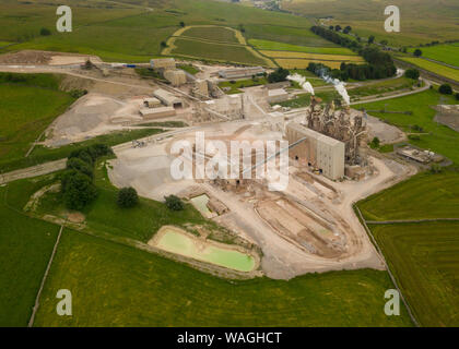 Tata Steel, Steinbruch in Shap, Cumbria GROSSBRITANNIEN Stockfoto