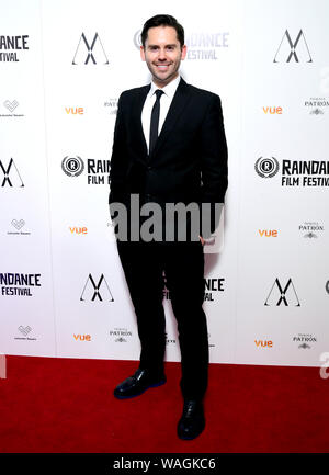 Martin Delaney an der Raindance Film Festival 2019 in London statt. Stockfoto