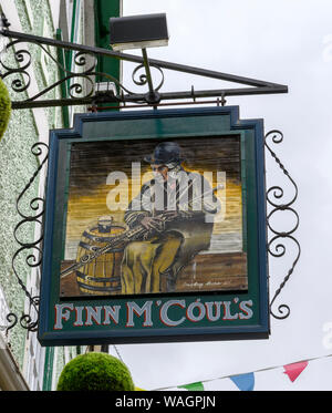 Finn M'Couls traditionellen irischen Pub Killigrew Straße, Falmouth, Cornwall, England, Großbritannien Stockfoto