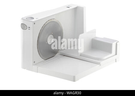 Ein food Slicer auf Weiß mit Freistellungspfad isoliert Stockfoto