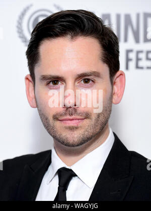 Martin Delaney an der Raindance Film Festival 2019 in London statt. Stockfoto