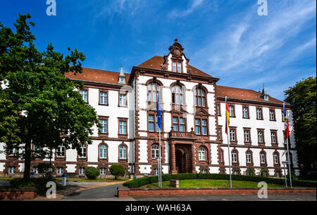 Ministerium für Justiz, Gleichstellung und Integration in Kiel. Deutschland Am 25. Juli 2019 Stockfoto