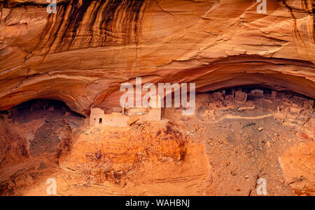 Mumie Höhle Ruine, Canyon De Chelly National Monument. Stockfoto