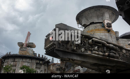 Orlando, Florida, USA. 20 Aug, 2019. Vorschau von STAR WARS: Galaxie Kante landen in Disney's Hollywood Studios am 20. August 2018 in Orlando. Credit: Bryan Smith/ZUMA Draht/Alamy leben Nachrichten Stockfoto