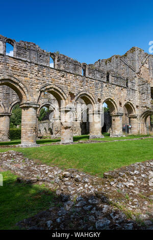 Kloster St. Maria und St. Chad von Buildwas oder Buildwas Abbey, Shropshire, Großbritannien Stockfoto