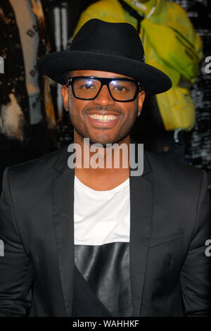 NEW YORK, NY - AUGUST 19: Schauspieler Larenz Tate beachtet wie Saks Fifth Avenue und Starz die Feiern letzte Saison von 'Power' am 19. August 2019 in New Yor Stockfoto