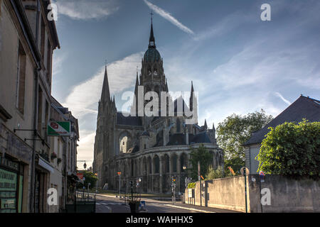 Bayeux Kathedrale Stockfoto