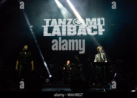 Laibach, Slowenische Industrie band Stockfoto