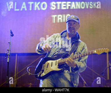 Vlatko Stefanovski, mazedonischer Gitarrist Stockfoto