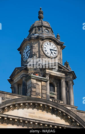 Clock Tower Rathaus Lancaster Dalton Square Lancashire, Großbritannien Stockfoto