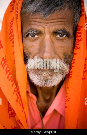 Indien, Rajasthan, Pushkar. Porträt des Menschen. Kredit als: Jim Nilsen/Jaynes Galerie/DanitaDelimont.com Stockfoto