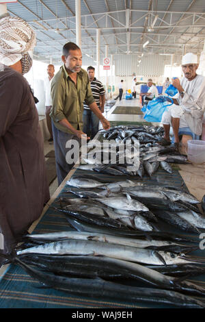 Fischmarkt. Muscat, Oman. Stockfoto