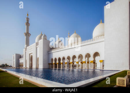 Sheik Sayed Moschee. Abu Dhabi, VAE. (Für redaktionelle NUR VERWENDEN) Stockfoto