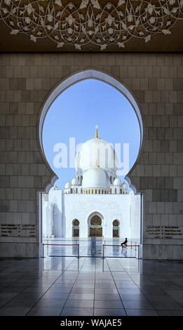 Sheik Sayed Moschee. Abu Dhabi, VAE. (Für redaktionelle NUR VERWENDEN) Stockfoto