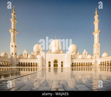 Sheik Sayed Moschee. Abu Dhabi, VAE. (Für redaktionelle NUR VERWENDEN) Stockfoto