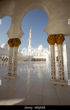 Sheik Sayed Moschee. Abu Dhabi, VAE. (Für redaktionelle NUR VERWENDEN) Stockfoto