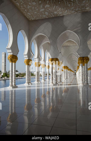 Sheik Sayed Moschee. Abu Dhabi, VAE. (Für redaktionelle NUR VERWENDEN) Stockfoto